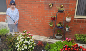 Yvonne’s gardening passion continues at Aeralife